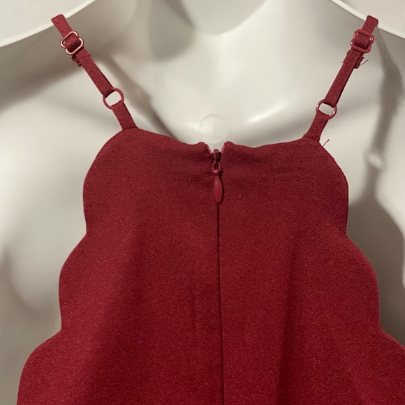 Lulus dark red dress size small nwt - Picture 5 of 7